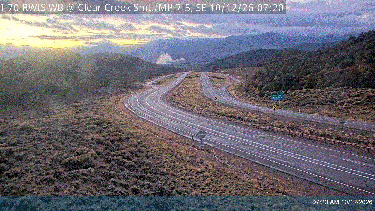 I-70 RWIS WB @ Clear Creek Summit / MP 7.46, SE