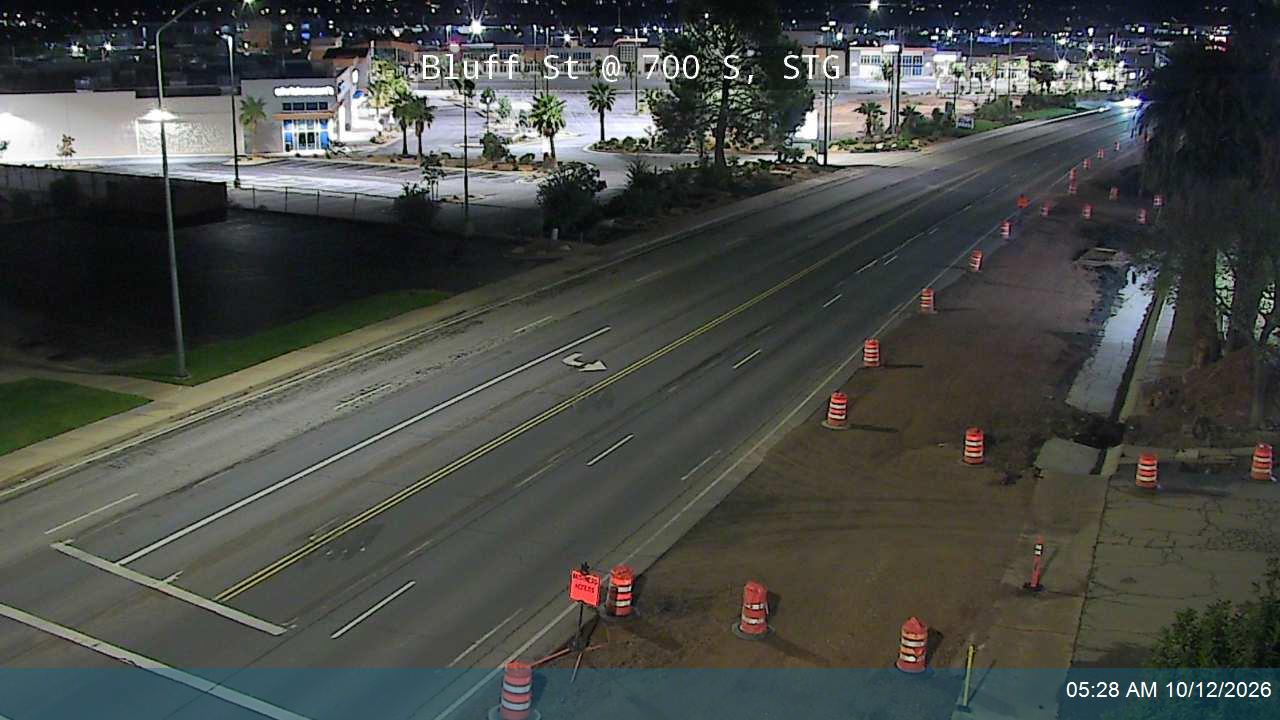 Bluff St / SR-18 @ 700 S, STG
