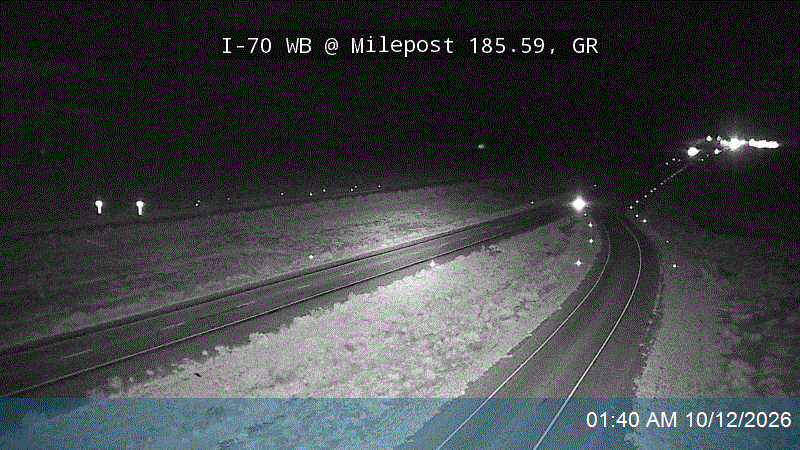 I-70 WB @ Milepost 185.59, GR