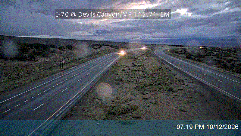 I-70 @ Devils Canyon / MP 115.71, EM