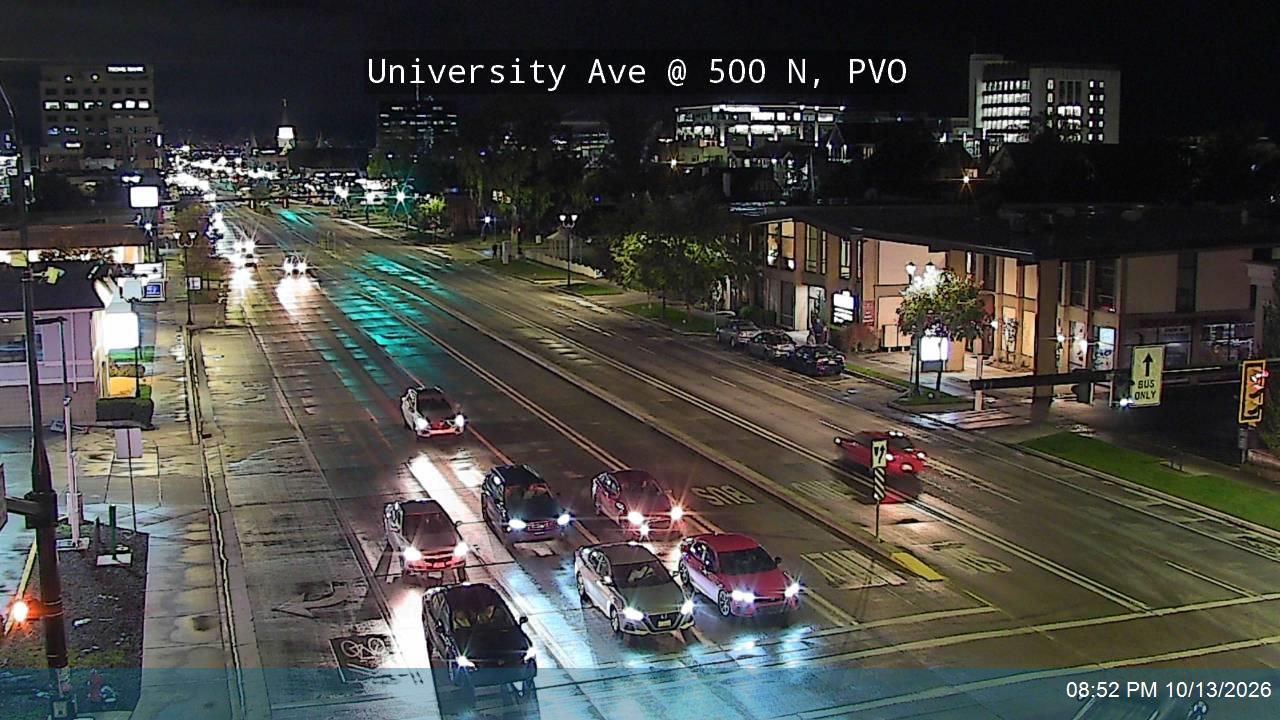 University Ave / US-189 @ 500 N, PVO
