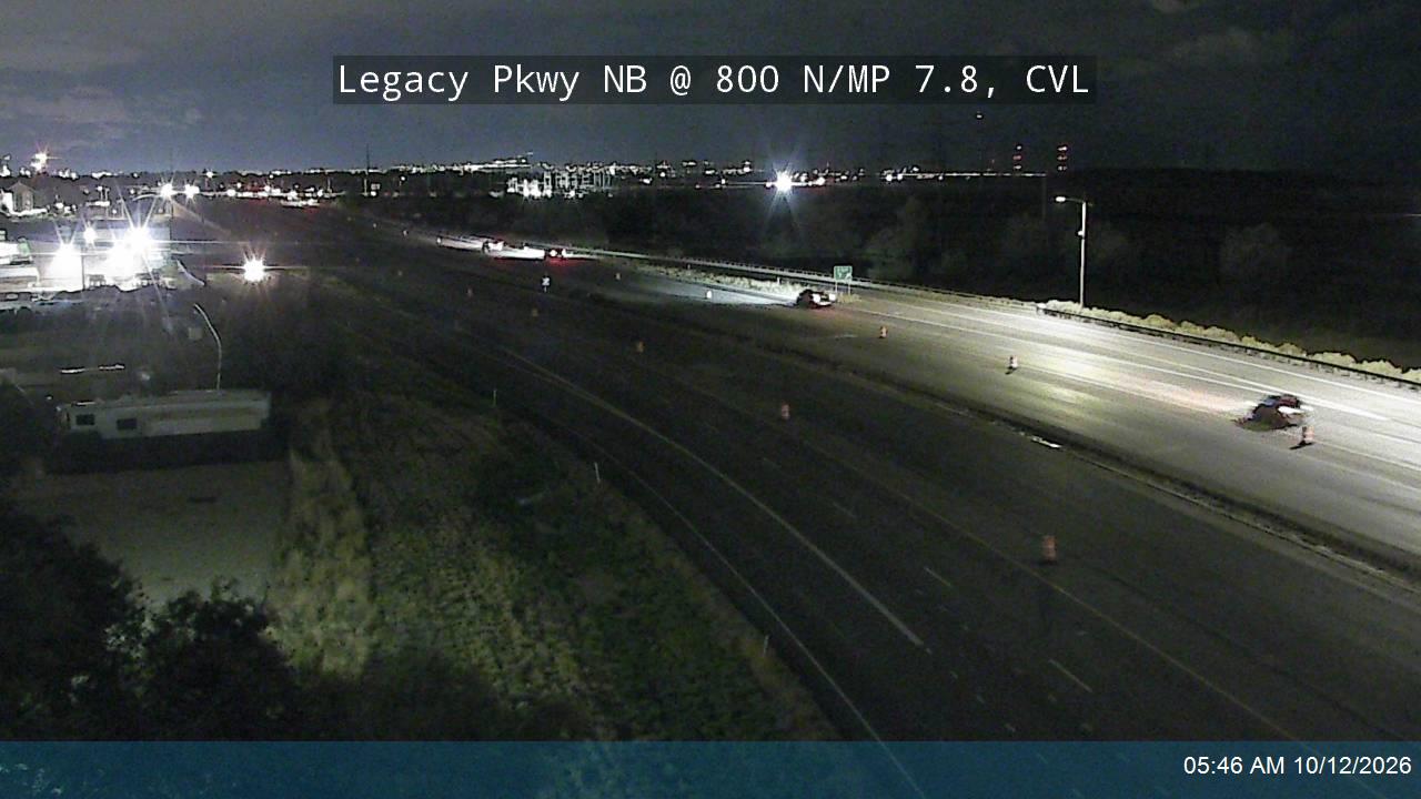 Legacy Pkwy / SR-67 NB @ 800 N / MP 7.8, CVL