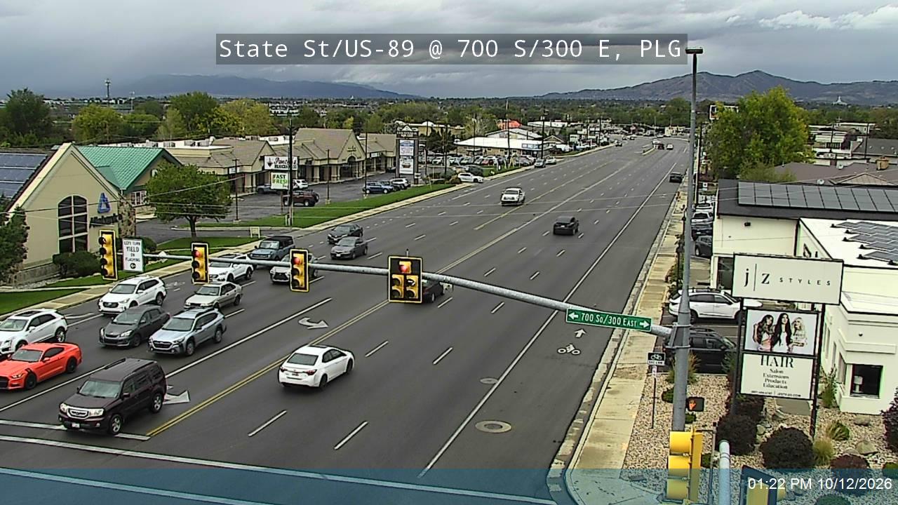 State St / US-89 @ 700 S / 300 E, PLG