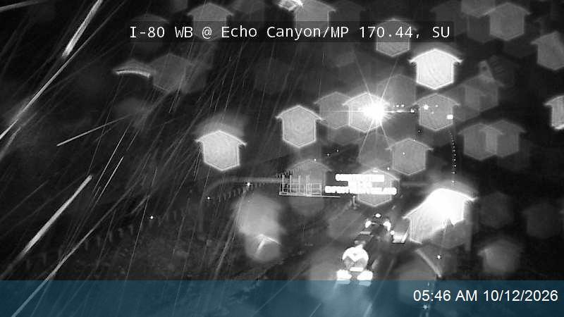 I-80 WB @ Echo Canyon / MP 170.44, SU