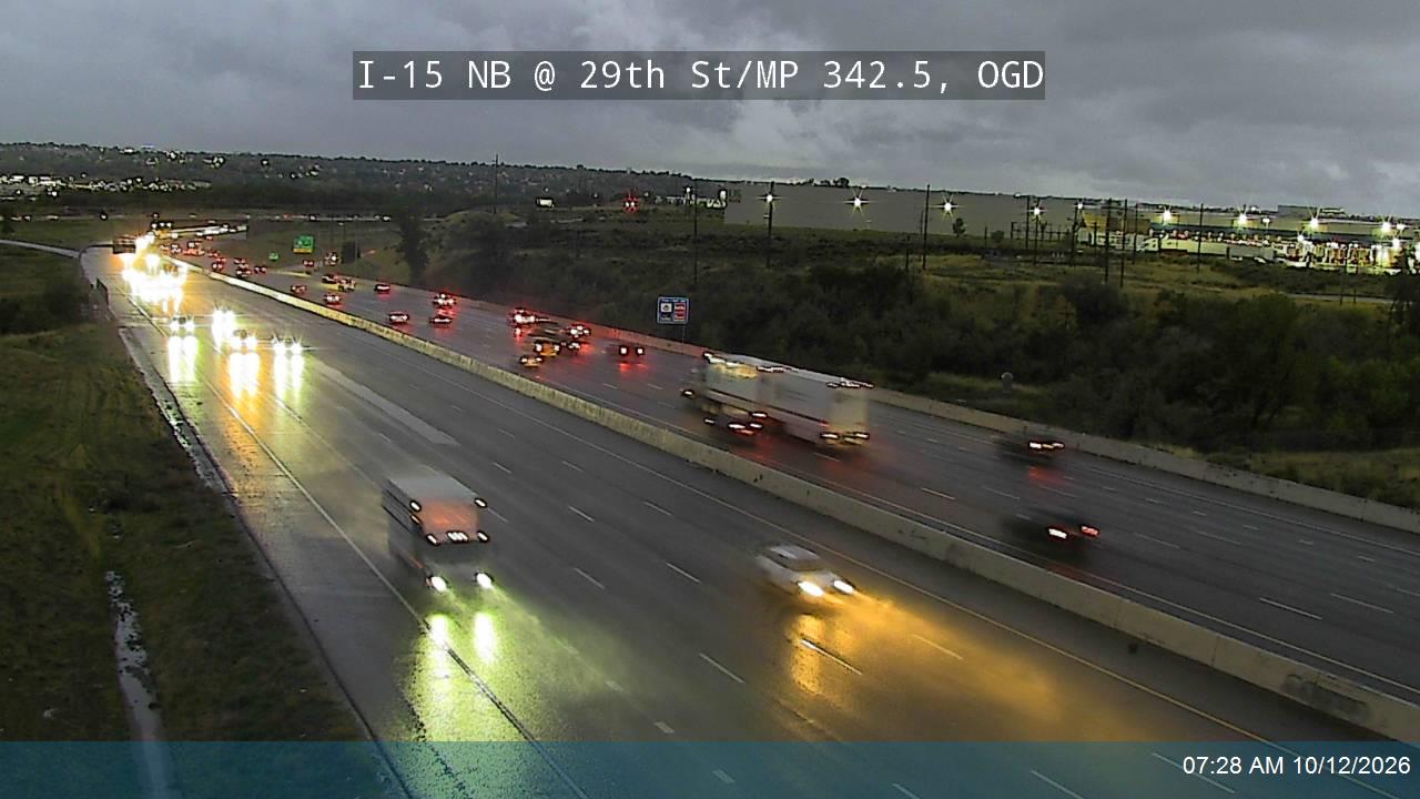 I-15 NB @ 29th St / MP 342.5, OGD