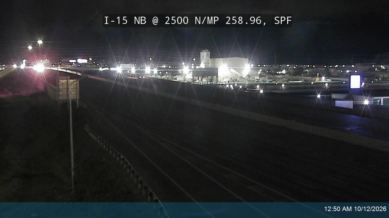 I-15 NB @ 1600 S / MP 258.96, SPF