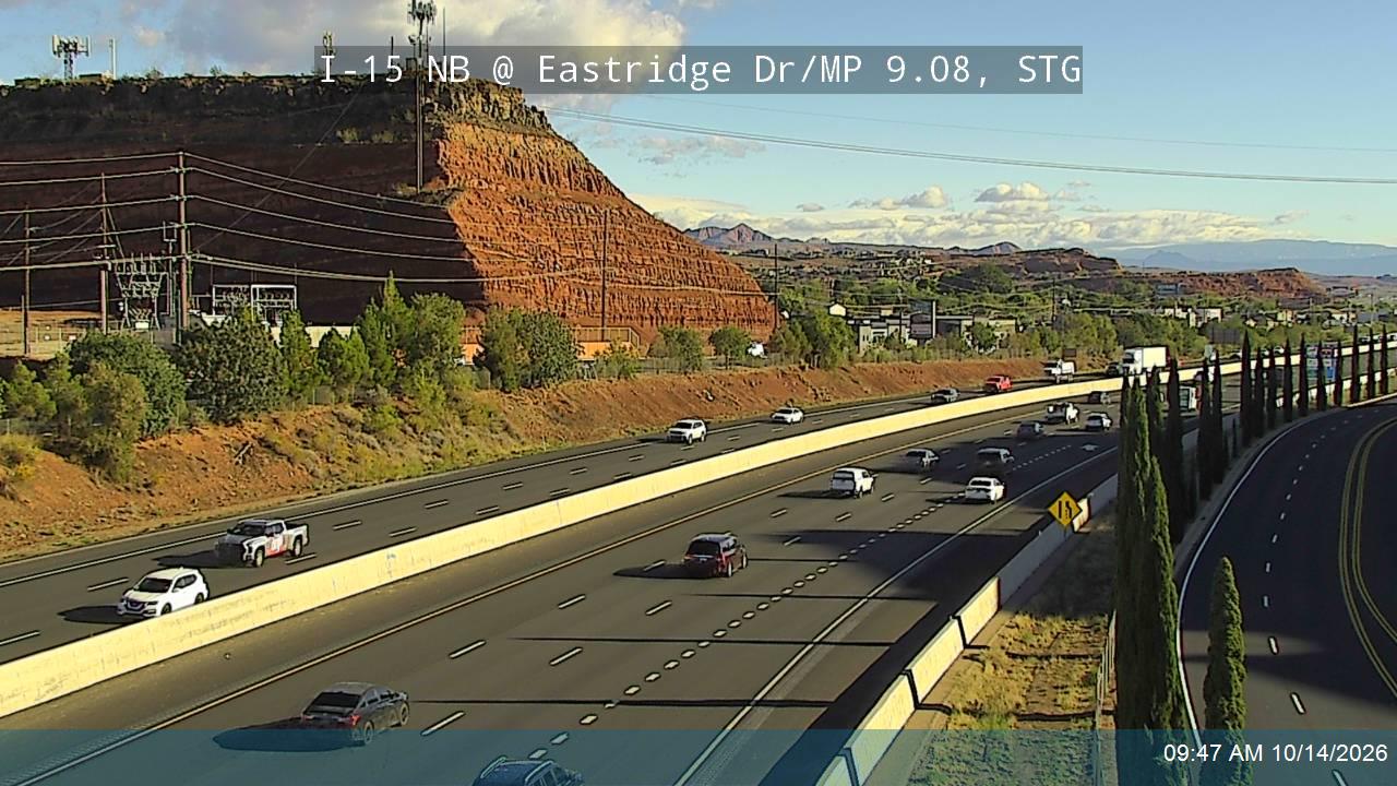 I-15 NB @ Eastridge Dr / MP 9.08, STG