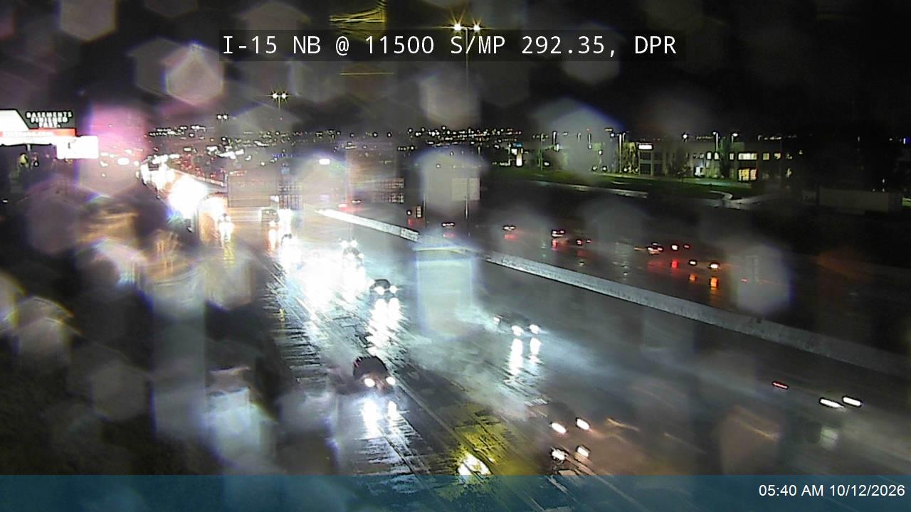 I-15 NB @ 11500 S / MP 292.35, DPR