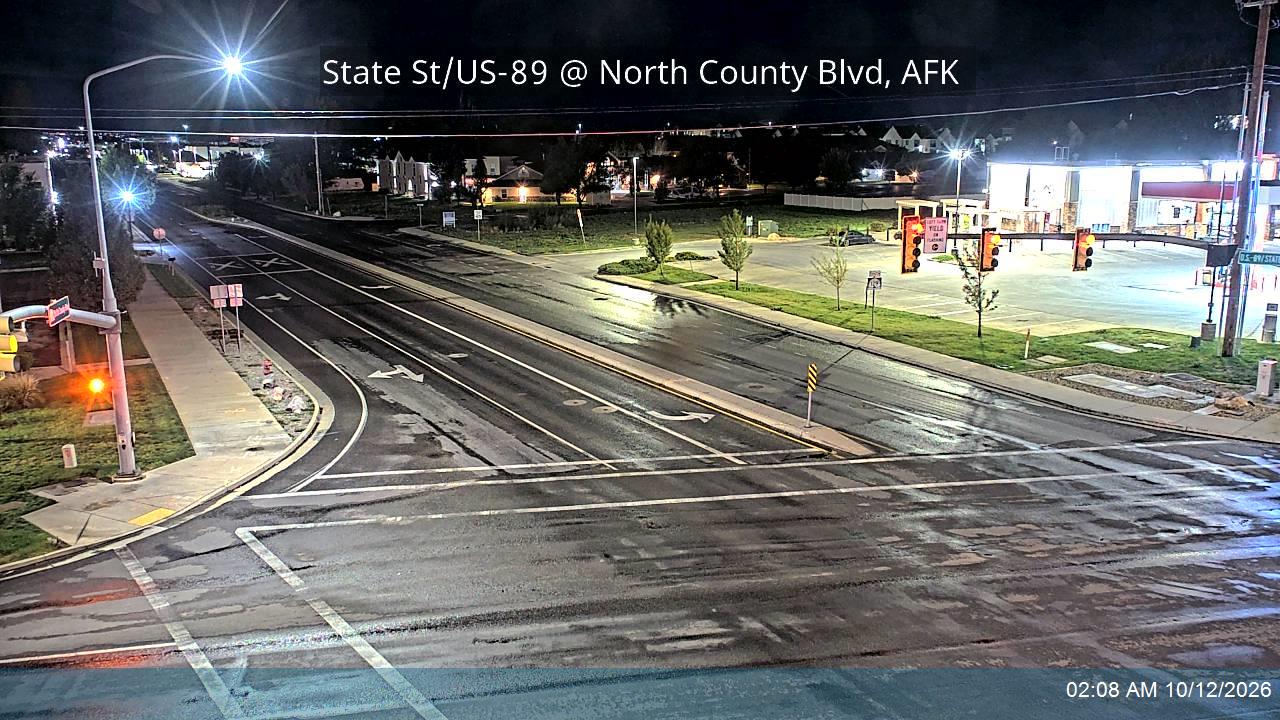 State St / US-89 @ North County Blvd / 1100 E / SR-129, AFK