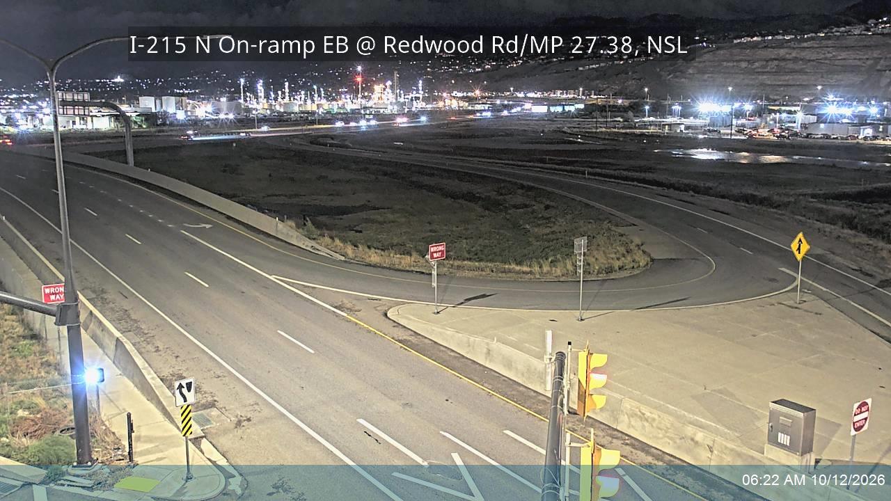 I-215 N EB On-ramp @ Redwood Rd / SR-68 / MP 27.38, NSL
