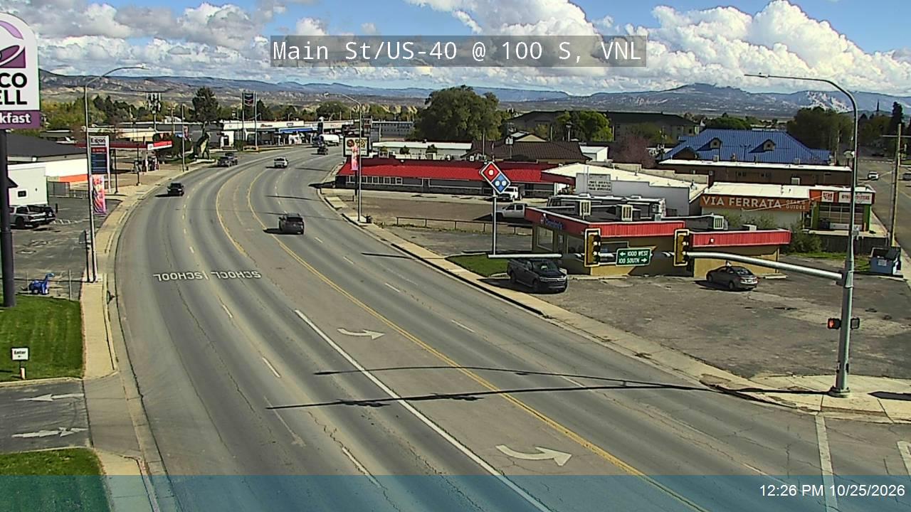 Main St / US-40 @ 100 S / MP 143.4, VNL