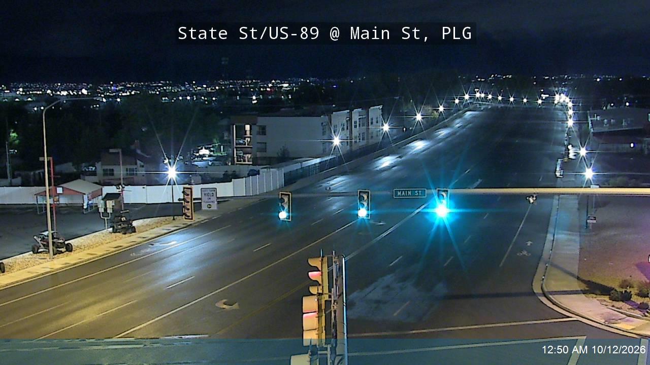 State St / US-89 @ Main St / SR-114, PLG