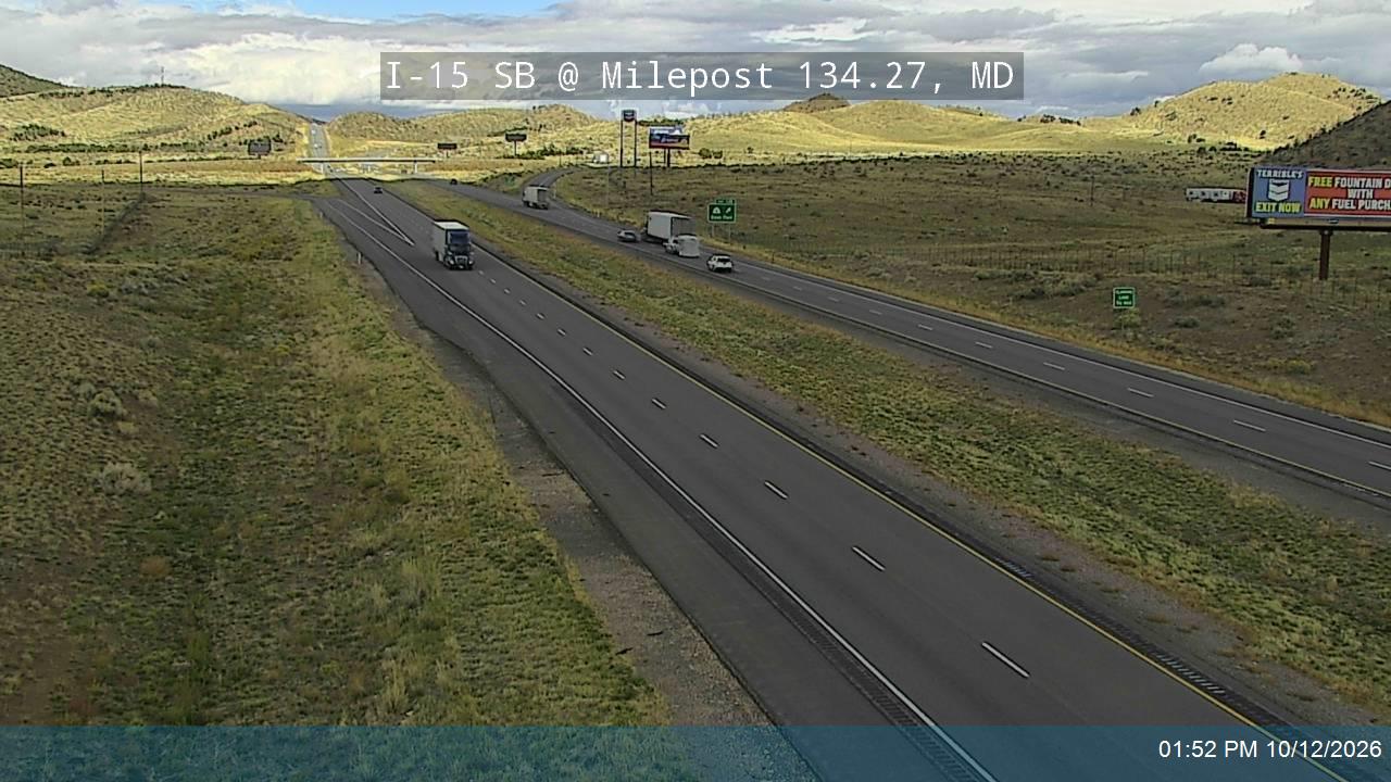 I-15 SB @ Milepost 134.27, MD