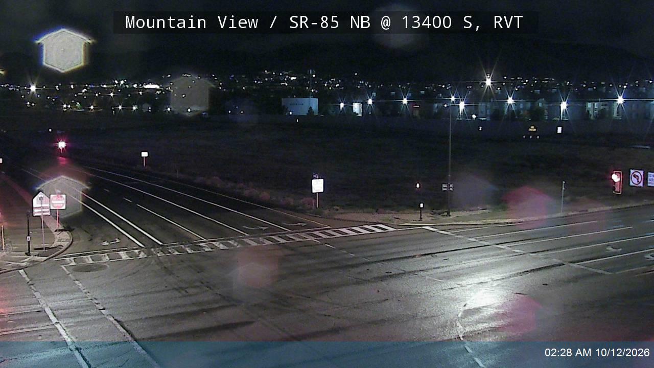Mountain View / SR-85 NB @ 13400 S, RVT