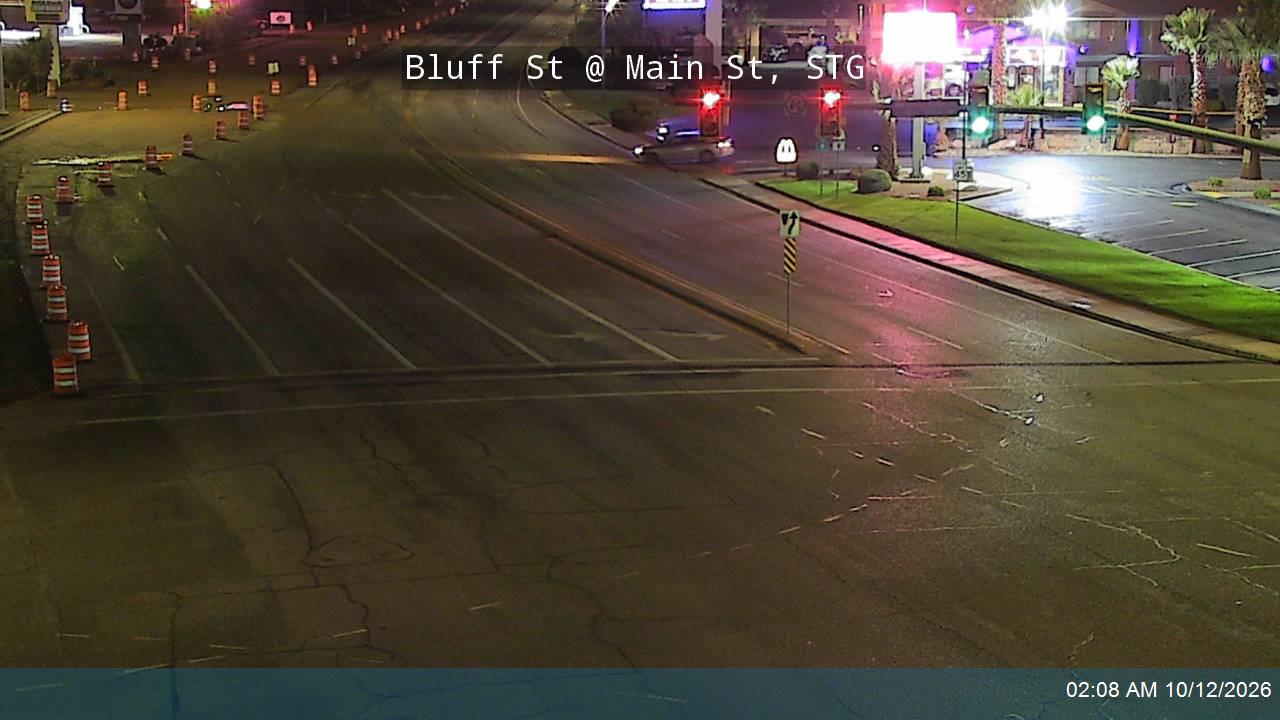 Bluff St / SR-18 @ Main St / Black Ridge Dr, STG