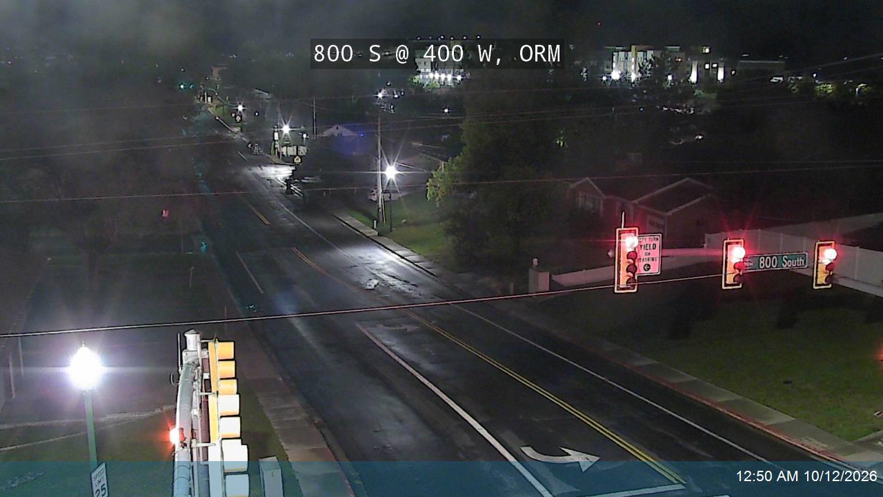 800 S @ 400 W, ORM