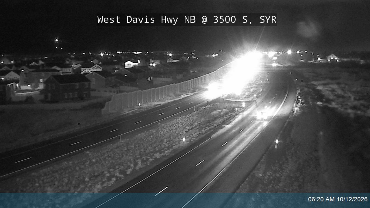 West Davis Hwy / SR-177 NB @ 3500 S / MP 11.15, SYR