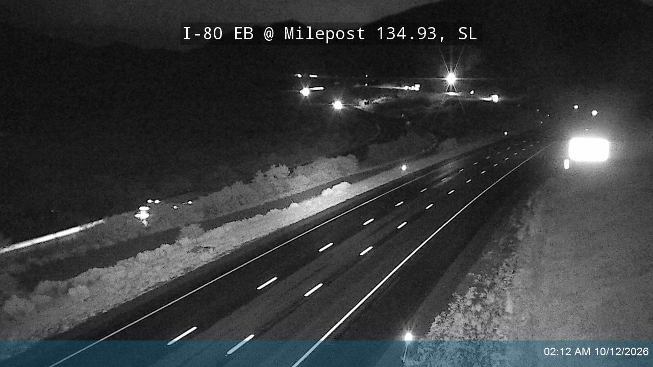 I-80 / Parleys Canyon EB @ Milepost 134.93, SL