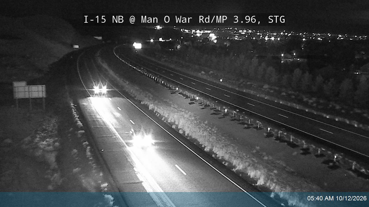 I-15 NB @ Man O War Rd / MP 3.96, STG