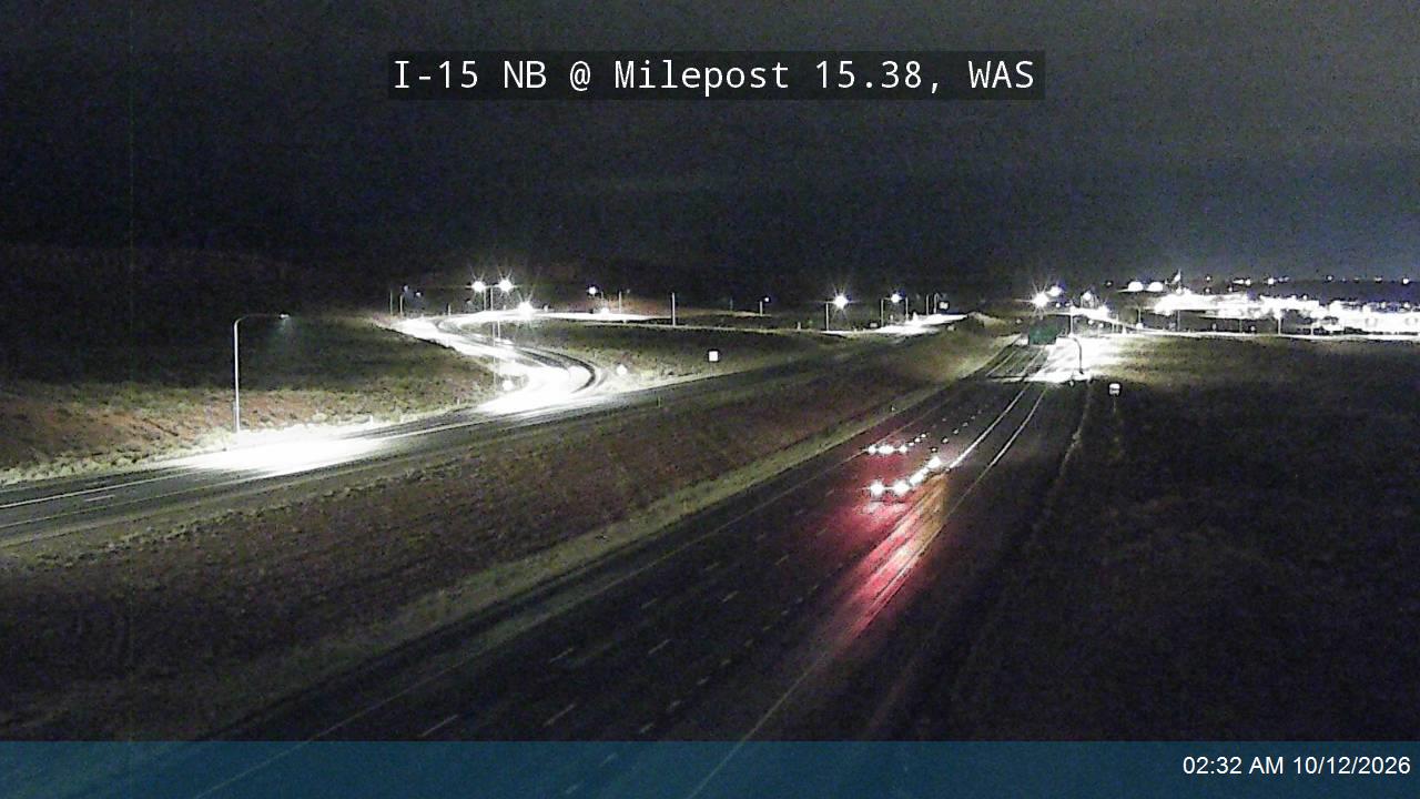 I-15 NB @ Milepost 15.38, WAS