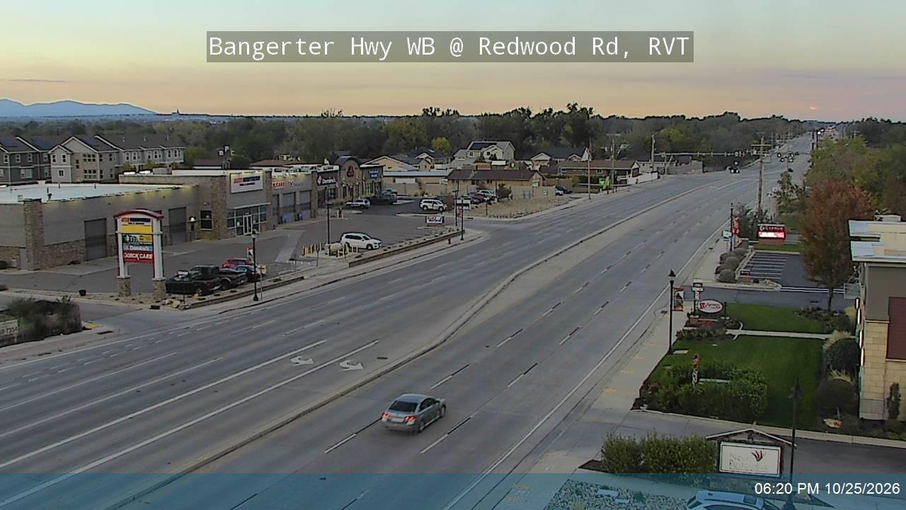 Bangerter Hwy / SR-154 WB @ Redwood Rd / SR-68, RVT