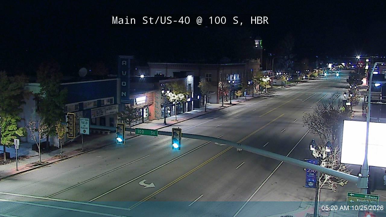 Main St / US-40 @ 100 S / MP 17, HBR