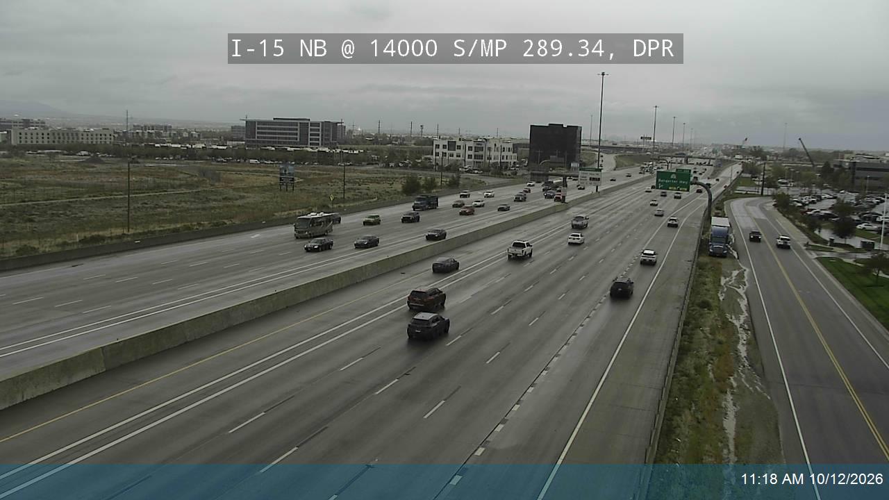 I-15 NB @ 14000 S / MP 289.34, DPR