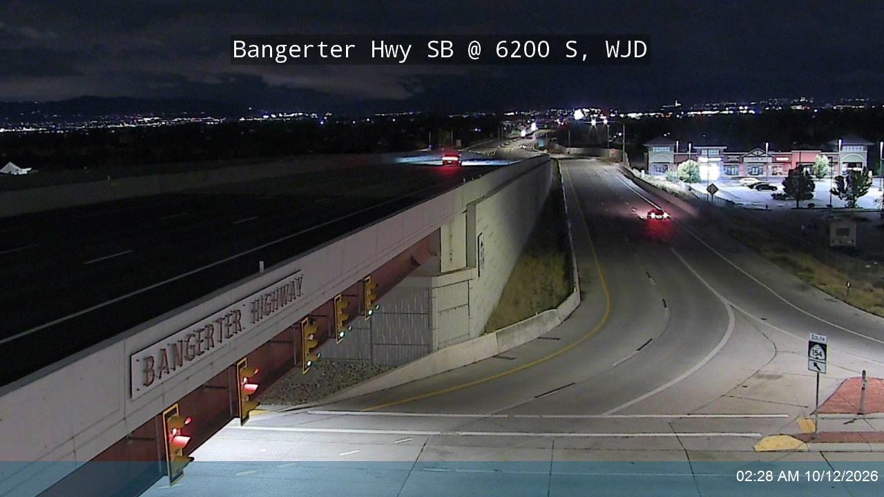 Bangerter Hwy / SR-154 SB @ 6200 S, WJD