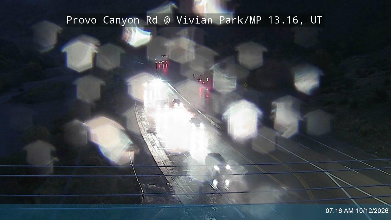 Provo Canyon Rd / US-189 @ Vivian Park / MP 13.16, UT