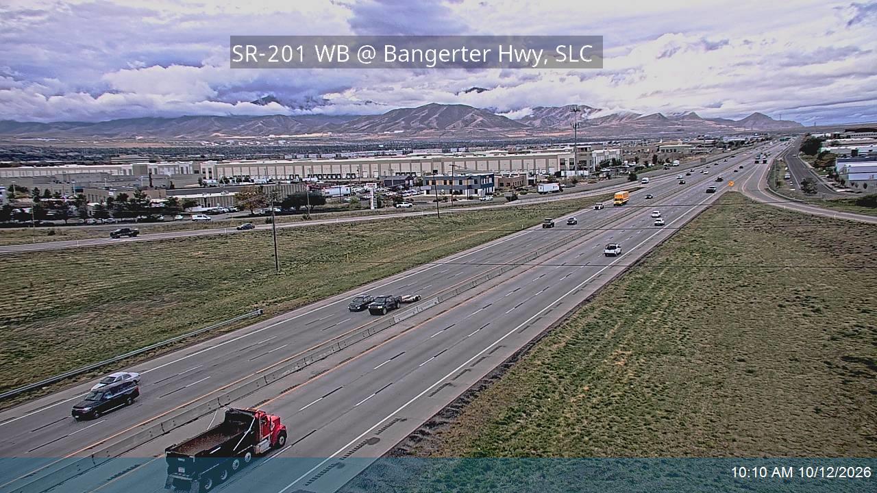 SR-201 WB @ Bangerter Hwy / SR-154 / MP 12.8, SLC