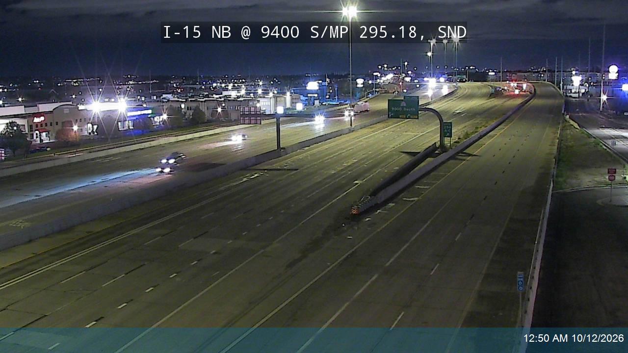 I-15 NB @ 9400 S / MP 295.18, SND