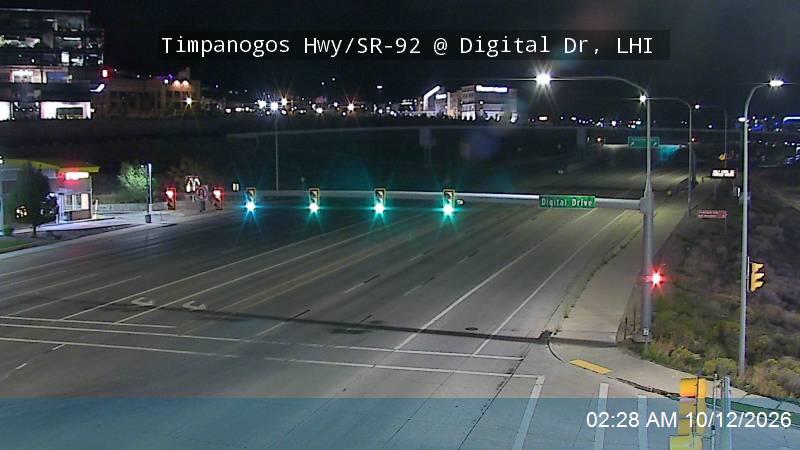 Timpanogos Hwy / 3500 N / SR-92 @ Digital Dr, LHI