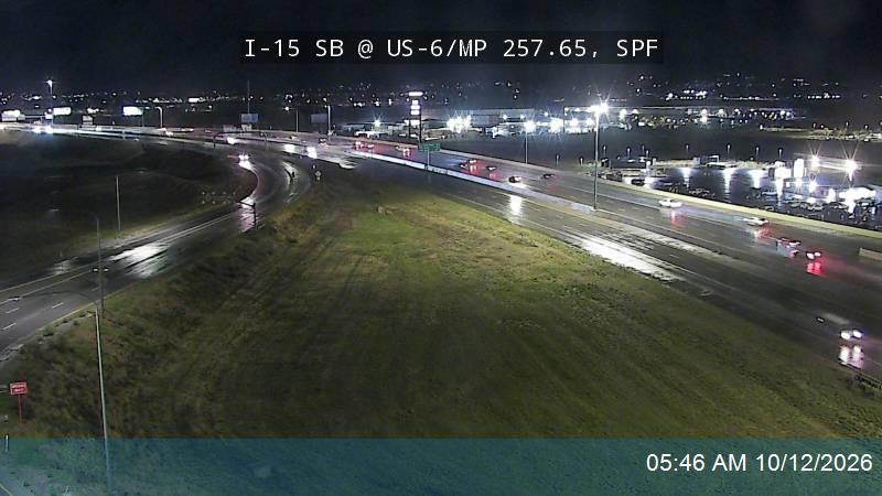 I-15 SB @ US-6 / MP 257.65, SPF