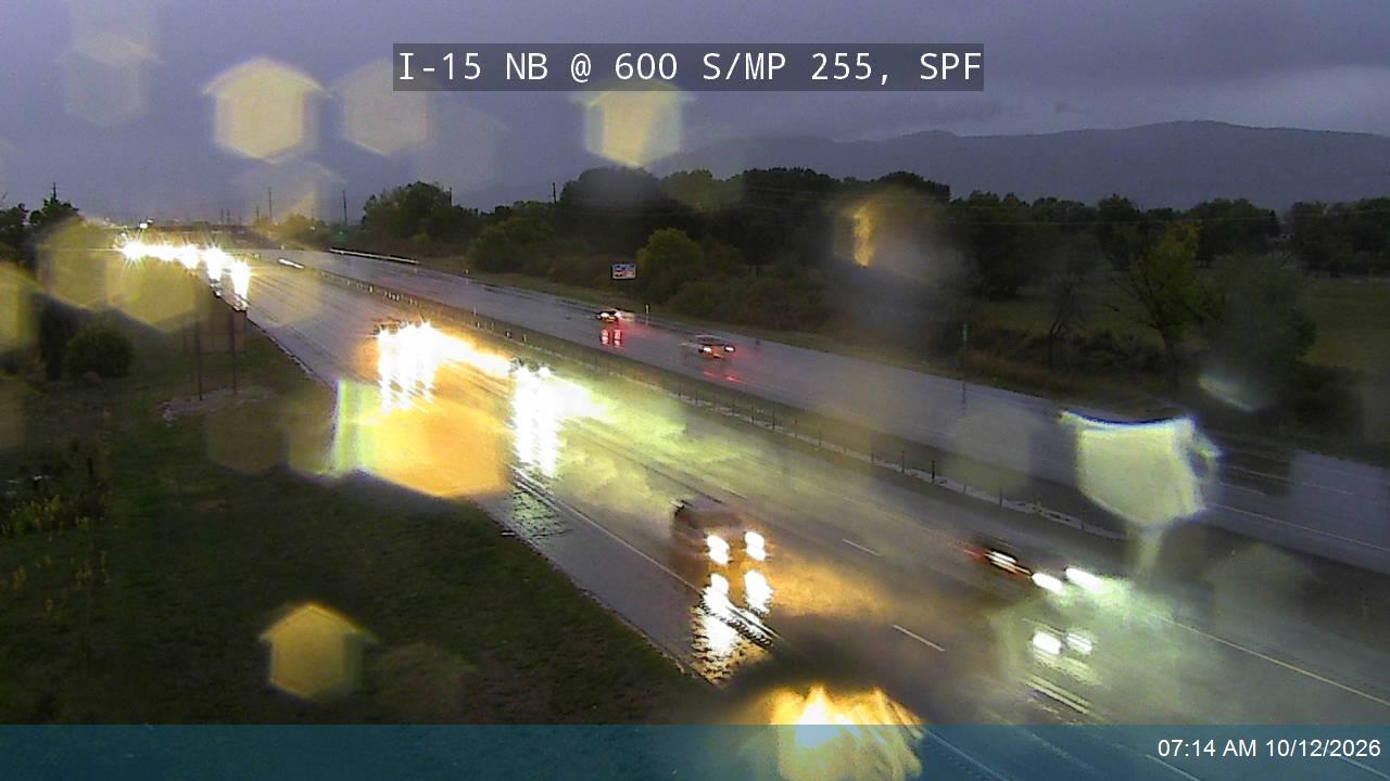 I-15 NB @ 600 S / MP 255, SPF