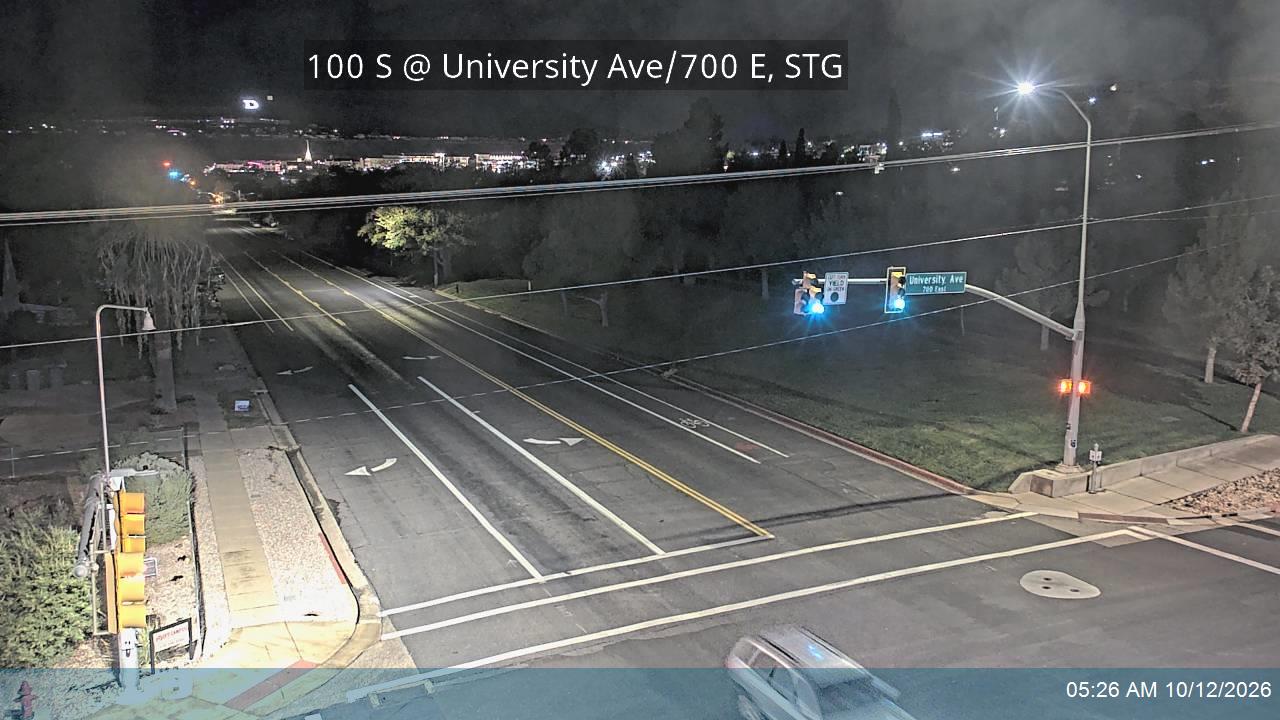 100 S @ University Ave / 700 E, STG