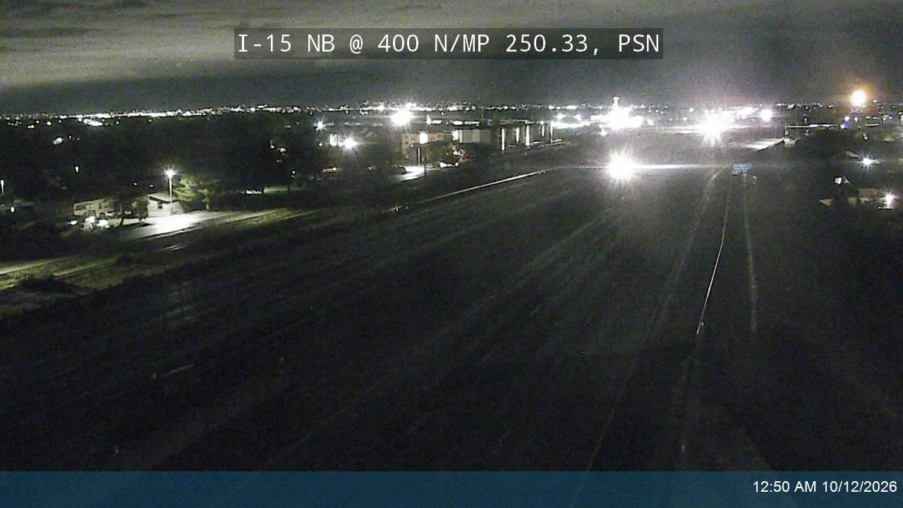 I-15 NB @ 400 N / MP 250.33, PSN
