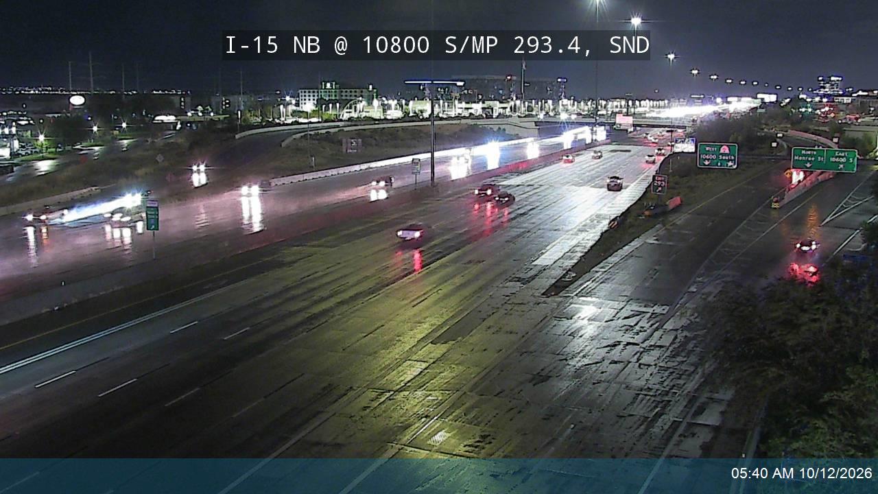 I-15 NB @ 10800 S / MP 293.4, SND