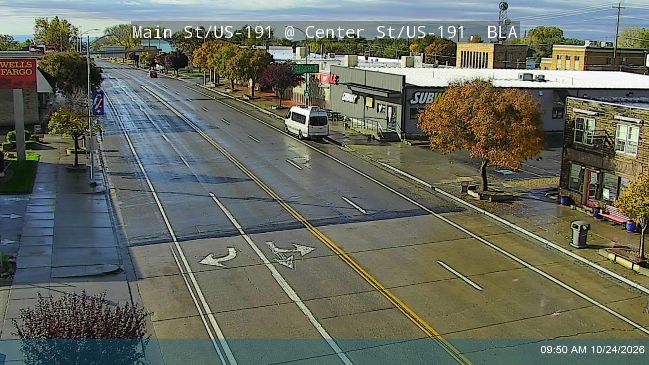 Main St / US-191 @ Center St / US-191, BLA