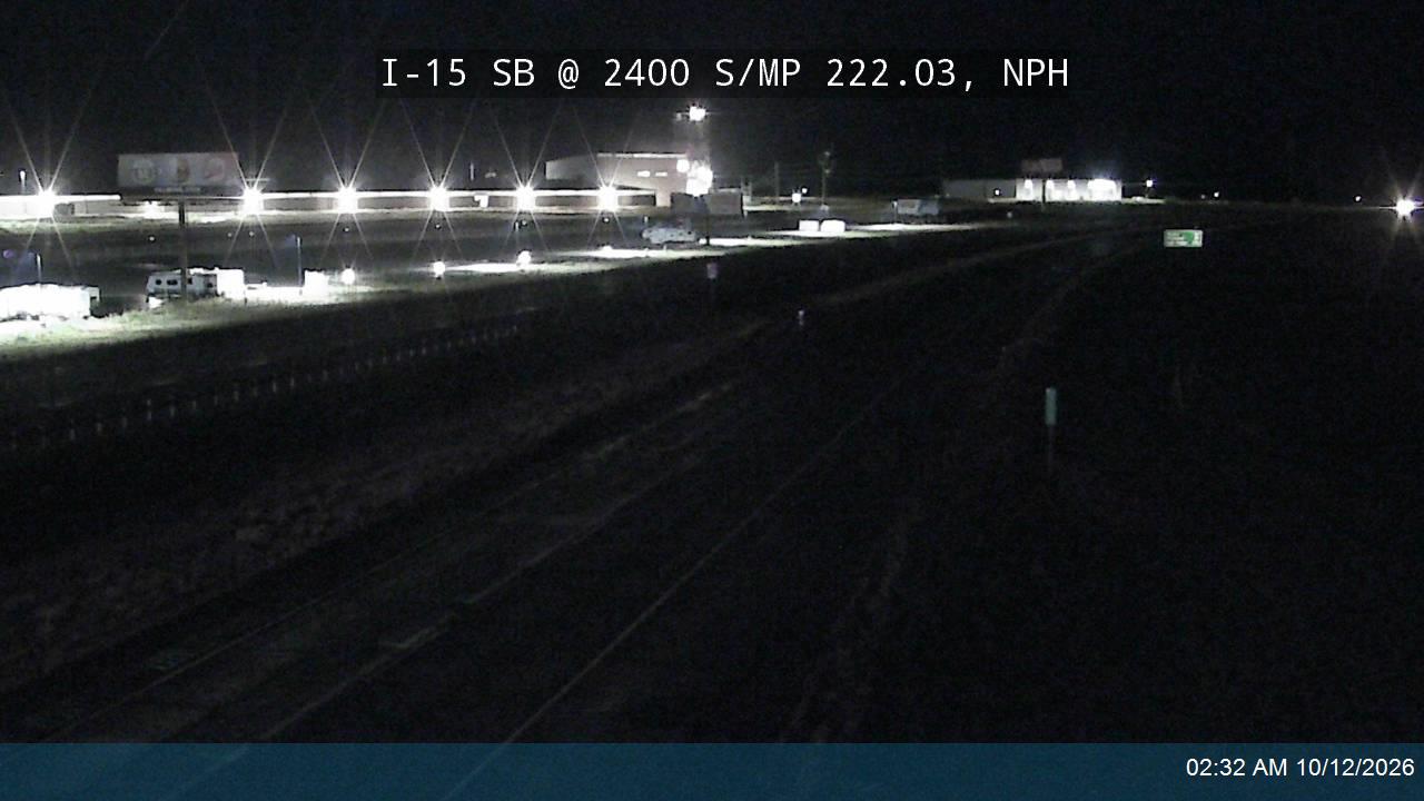 I-15 SB @ 2400 S / MP 222.03, NPH