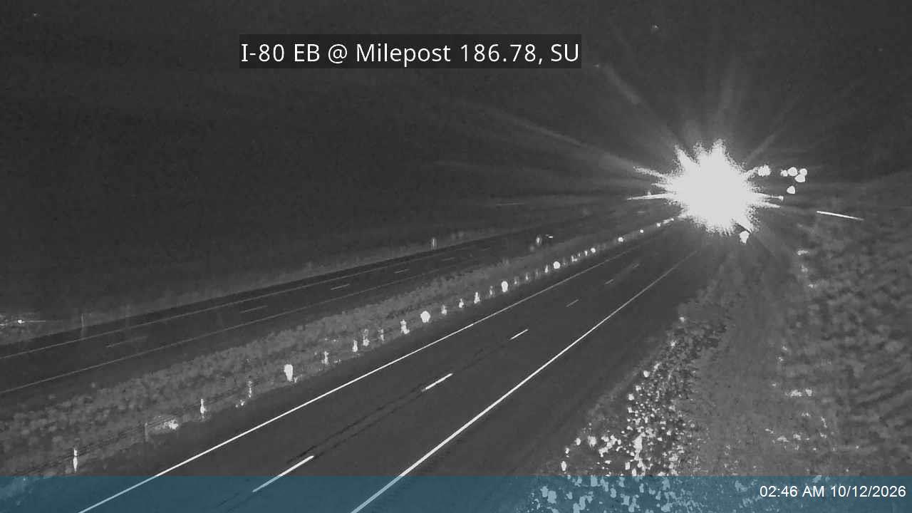 I-80 EB @ Milepost 186.78, SU