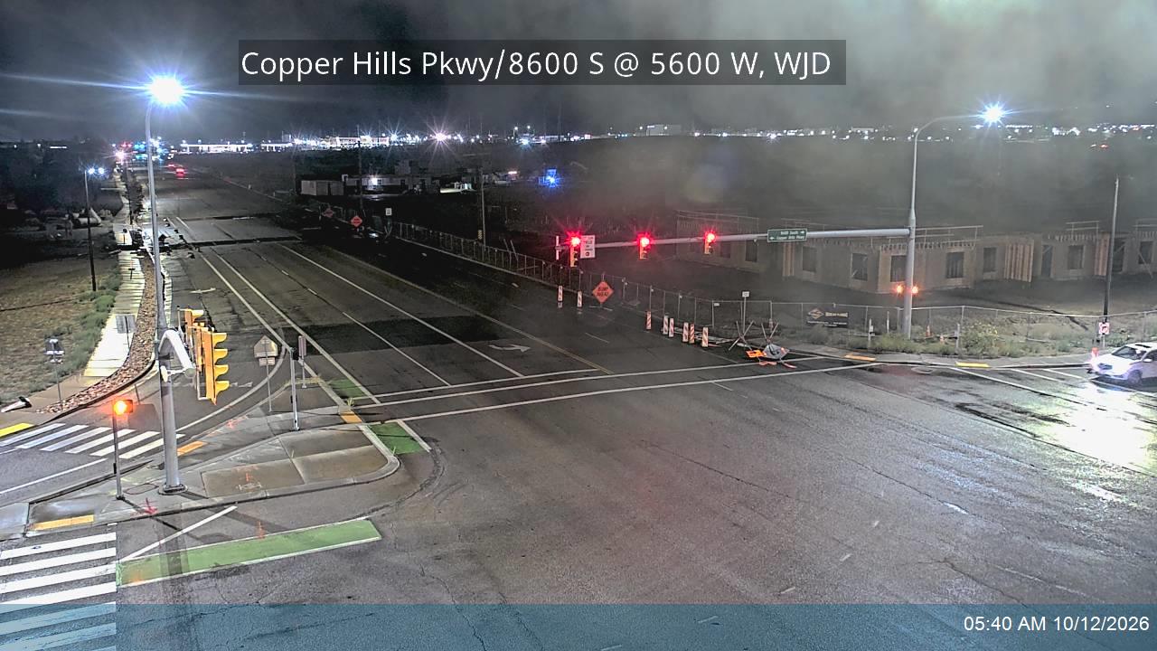 Copper Hills Pkwy / 8600 S @ 5600 W, WJD