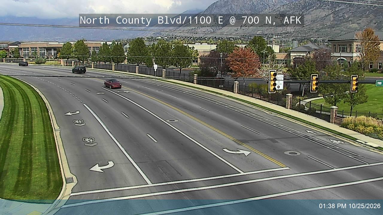 North County Blvd / 1100 E / SR-129 @ 700 N, AFK