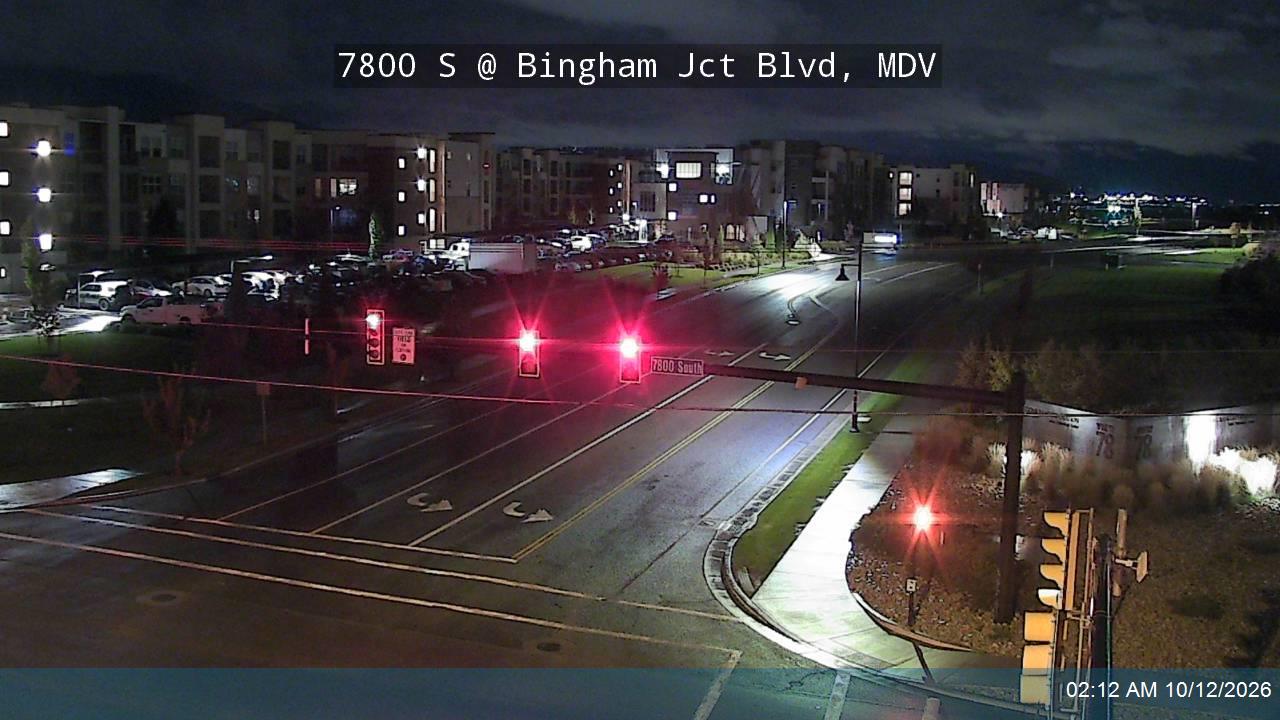 Center St / 7800 S @ Bingham Jct Blvd / 880 W, MDV