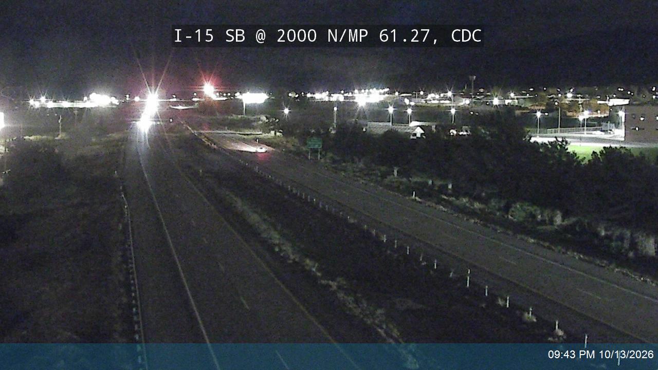 I-15 SB @ 2000 N / MP 61.27, CDC