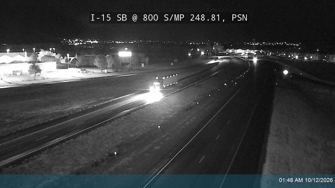 I-15 SB @ 800 S / SR-178 / MP 248.81, PSN