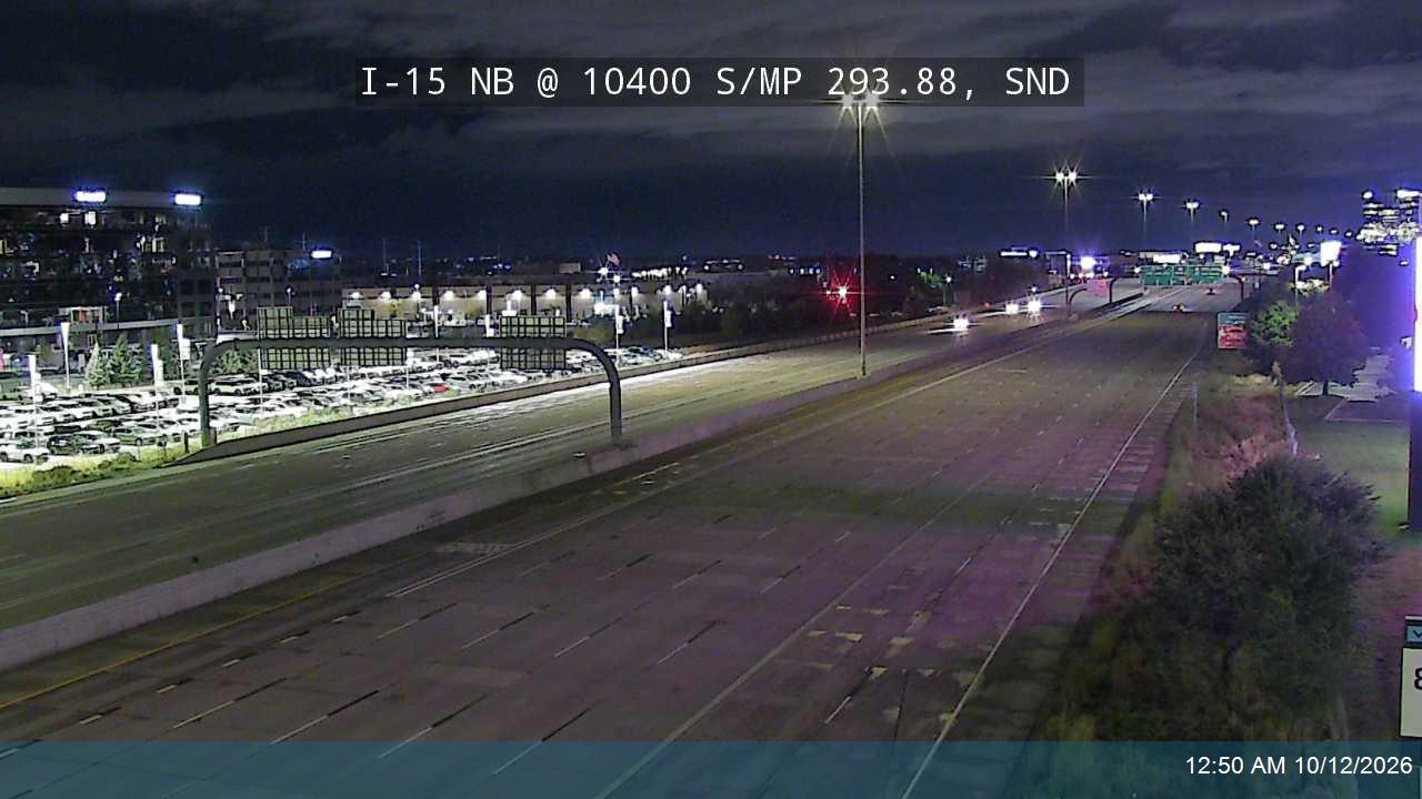 I-15 NB @ 10400 S / MP 293.88, SND
