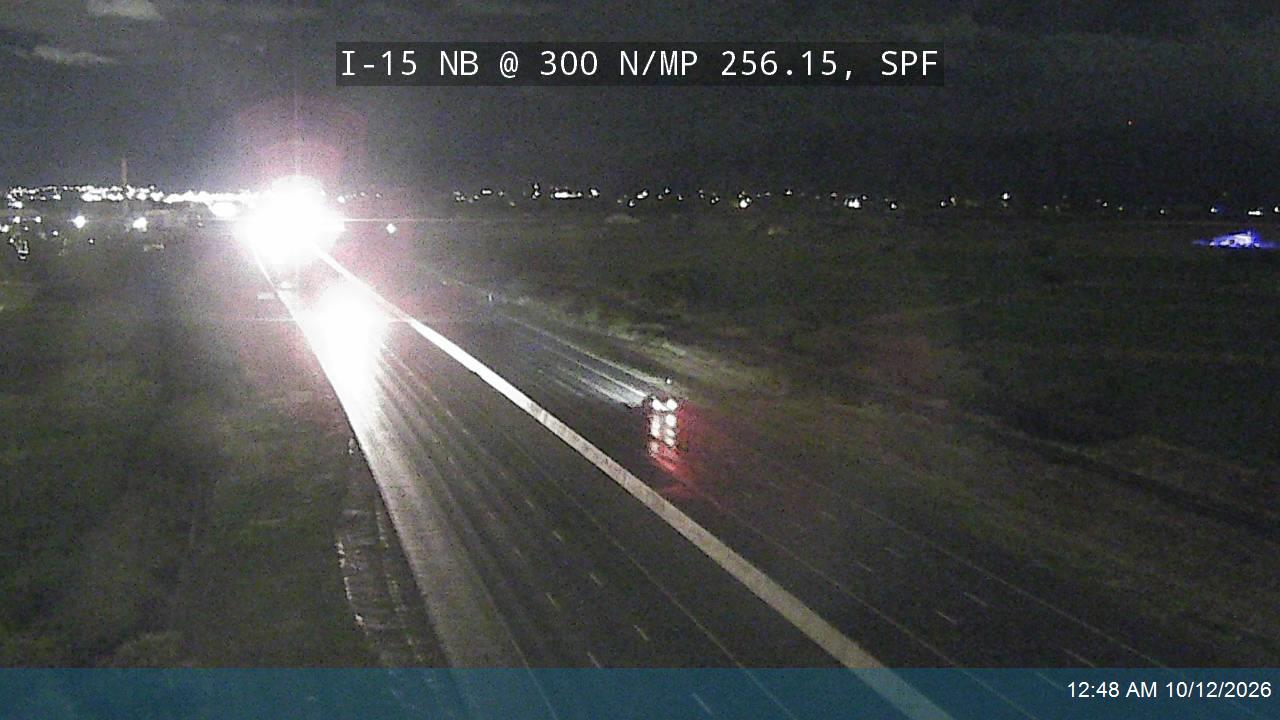 I-15 NB @ 300 N / MP 256.15, SPF