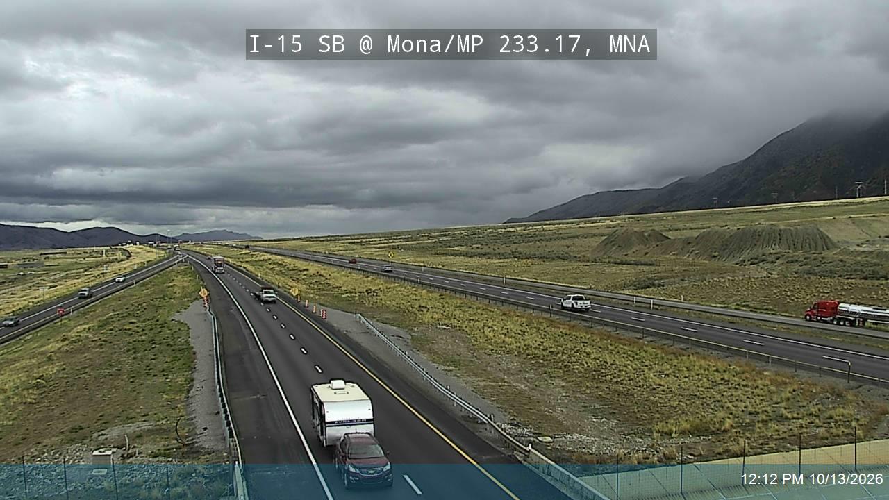 I-15 SB @ Mona / SR-54 / MP 233.17, MNA