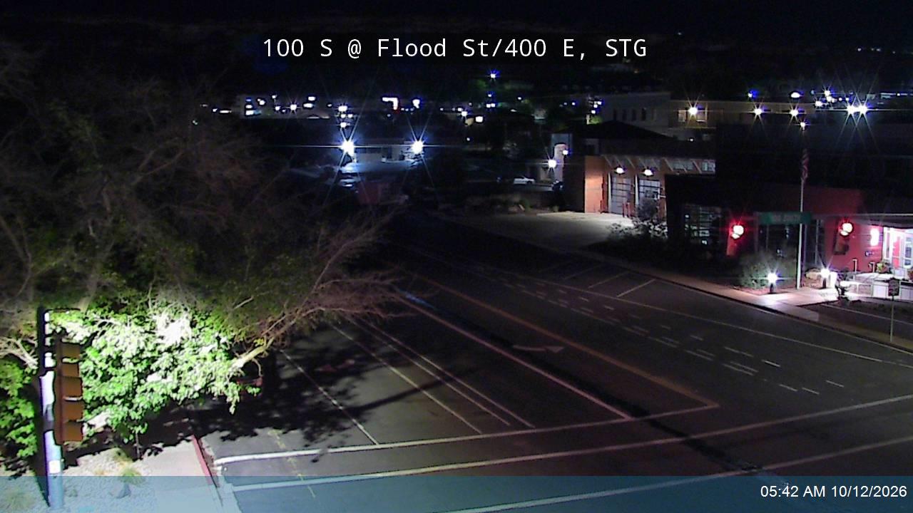 100 S @ Flood St / 400 E, STG