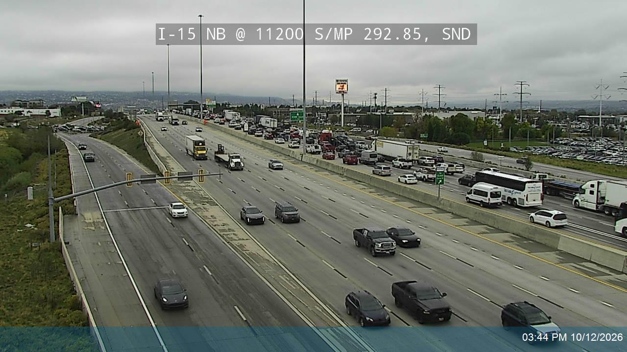 I-15 NB @ 11200 S / MP 292.85, SND